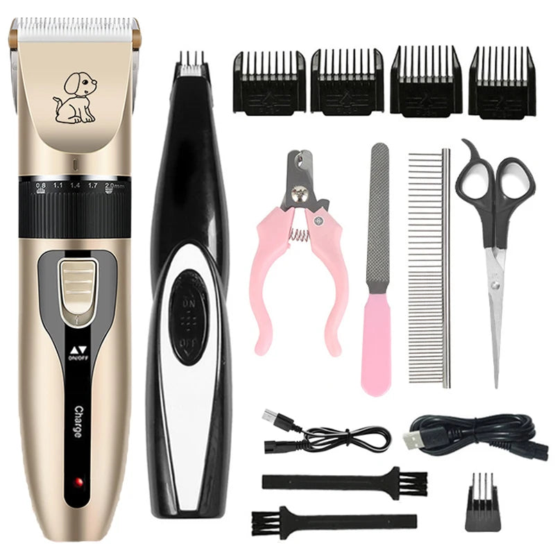 4-in-1 Pet Grooming Kit