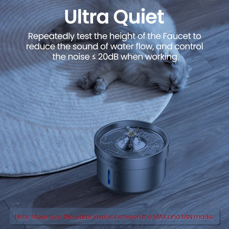 Cat Water Fountain 2L – in use