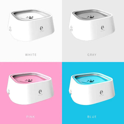 No-Splash Floating Dog Water Bowl – close-up